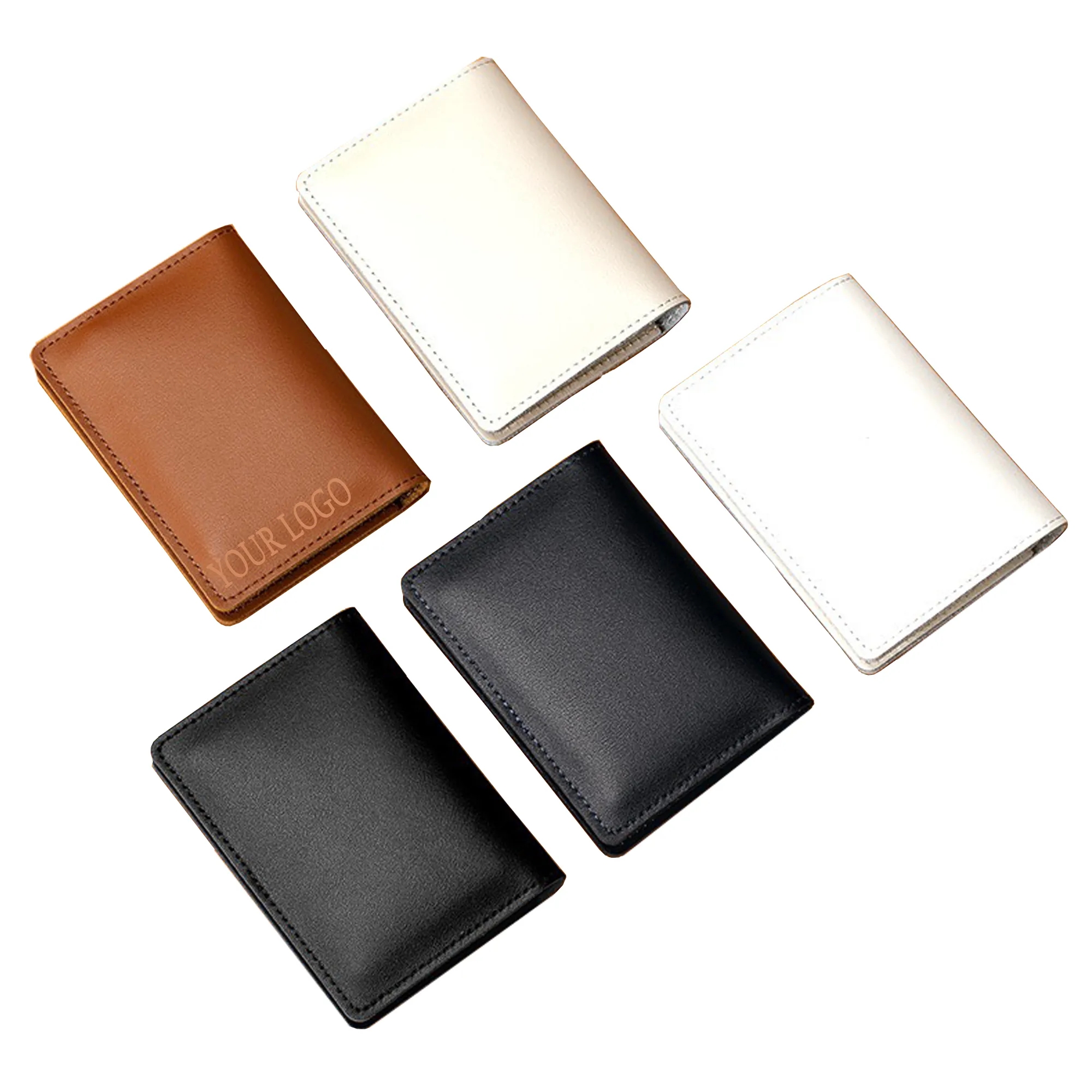 PU Leather Business Card Holder Case MOQ 100 4