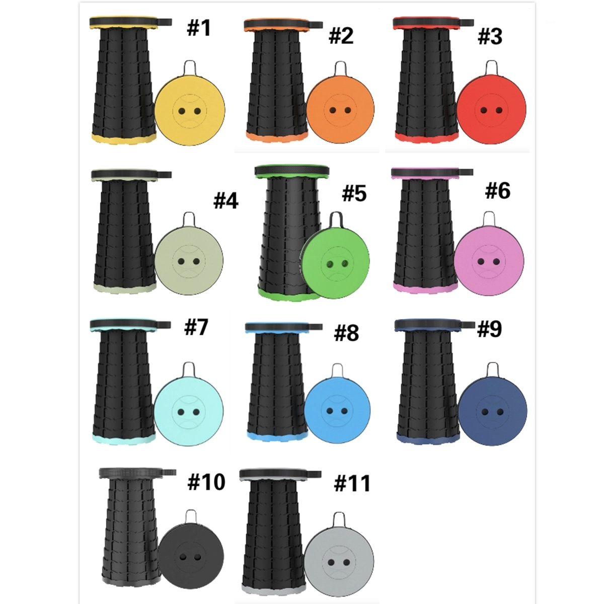 Portable Telescoping Stool 4