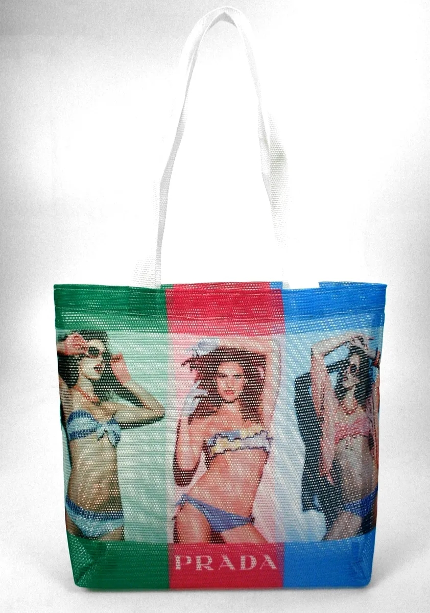 Sublimated Panel & Mesh Tote Bag 7