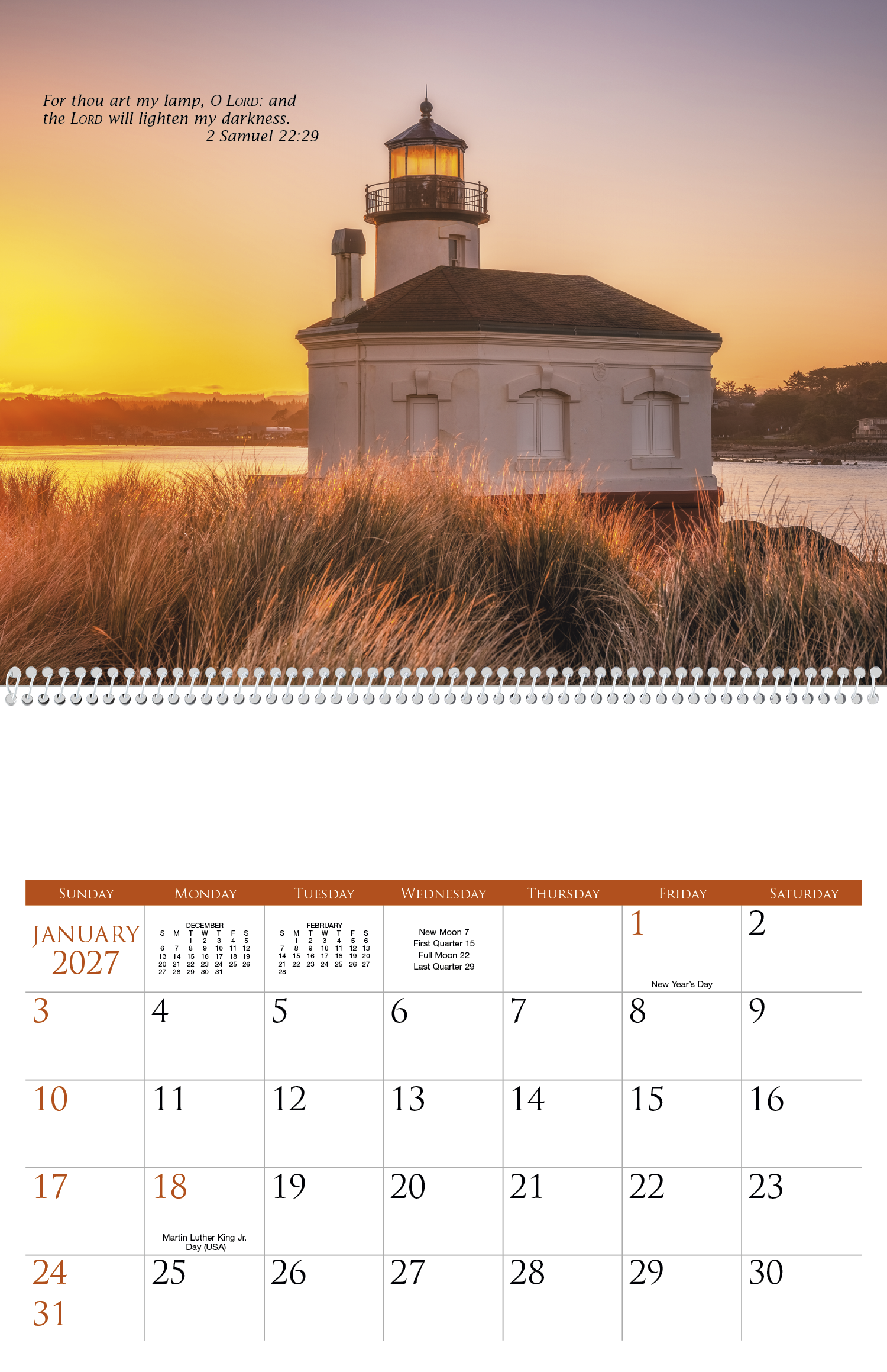 Triumph® Calendars Bible Passages Calendar 34