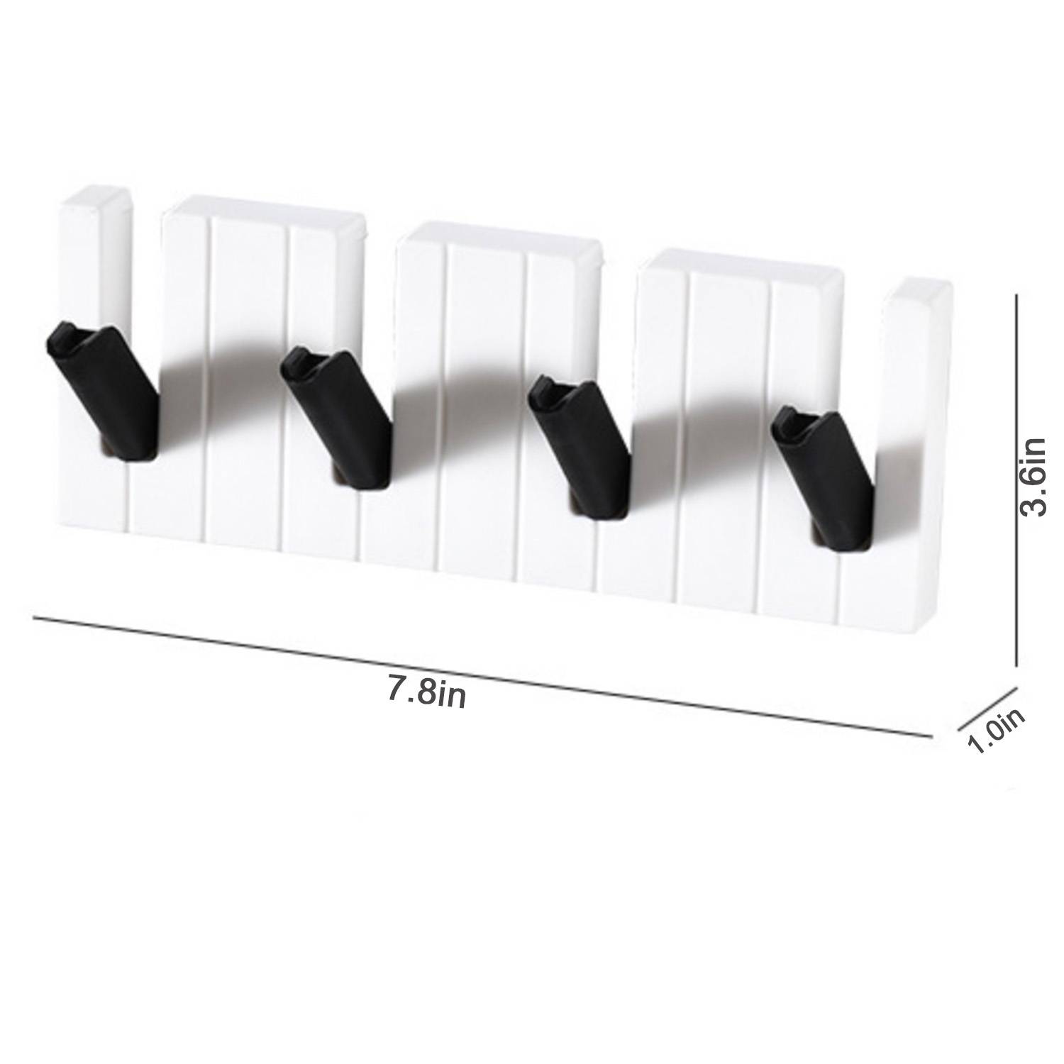 Piano Hook Folding Space Saving Coat Rack 1