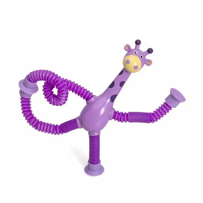 LED Telescopic Suction Cup Giraffe Toy 4