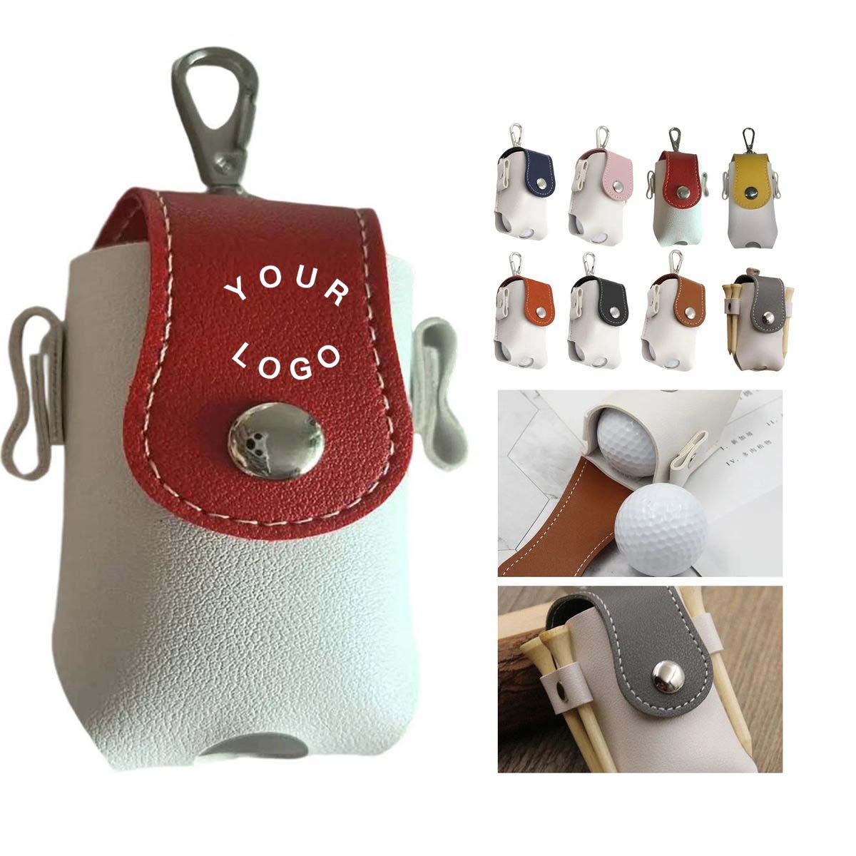 Compact Golf Ball Bag with Dividers 6