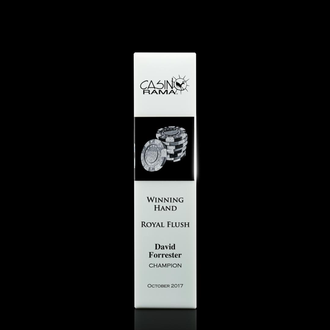 Araceli Tower 3D Award - White 2