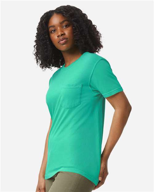Unisex Garment-Dyed Heavyweight Pocket T-Shirt - 6030 70