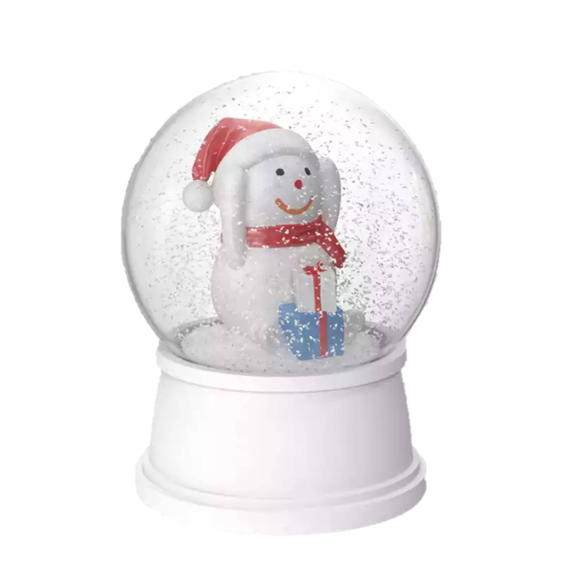 Custom Christmas Water Snowman Snow Globe 2