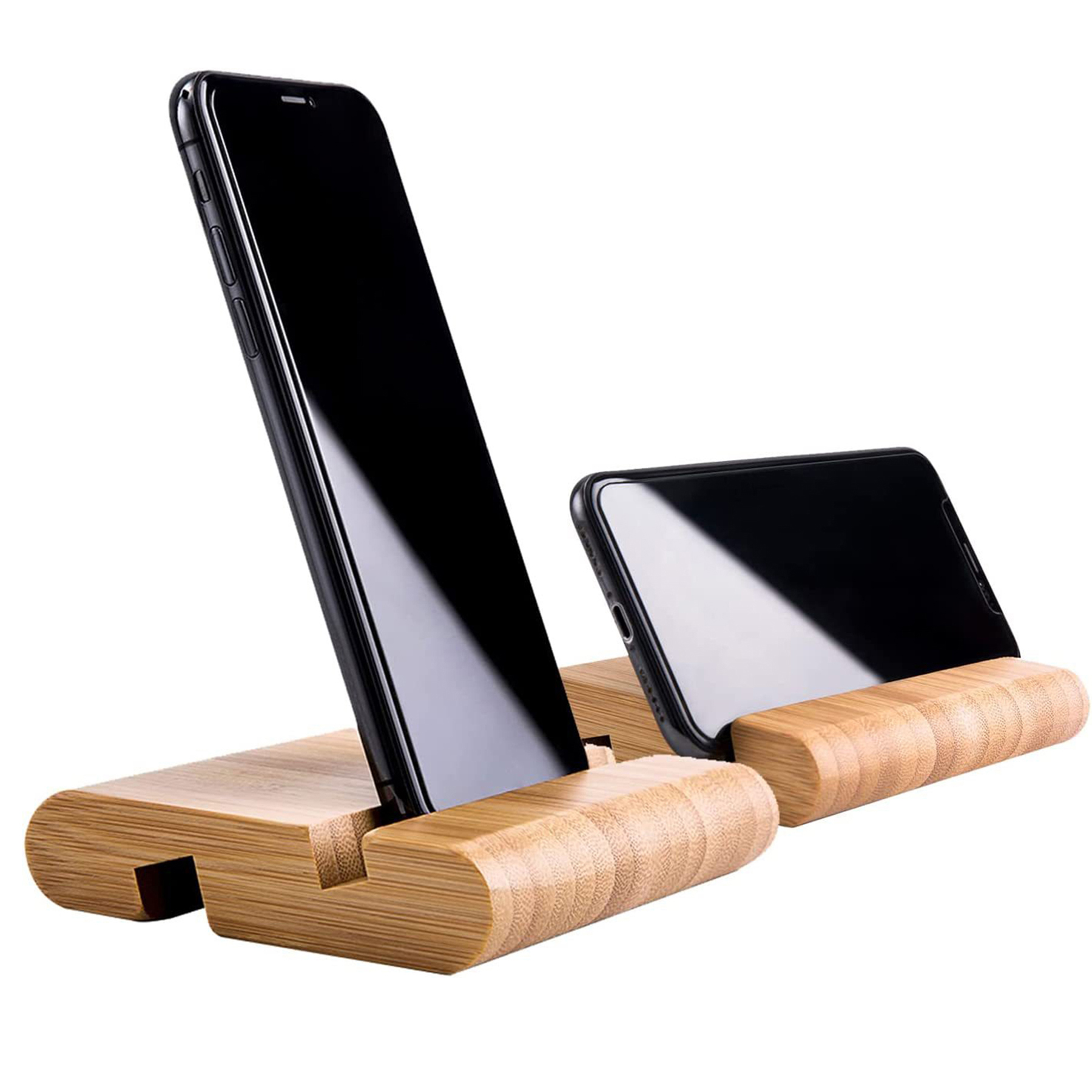 Bamboo Cellphone Stand Holder 4