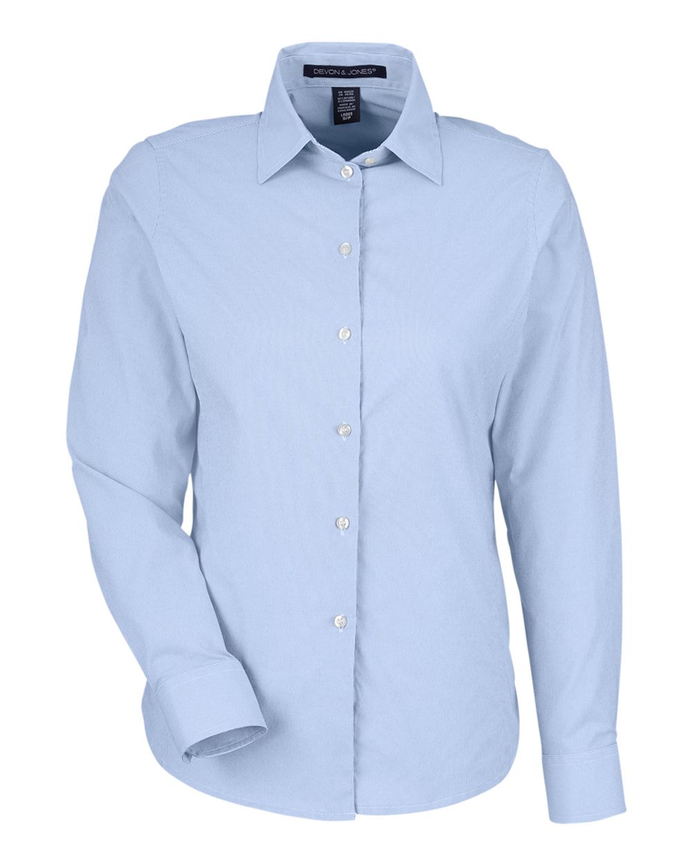 Women's CrownLux Performance® Microstripe Dress Shirt - DG537W 18