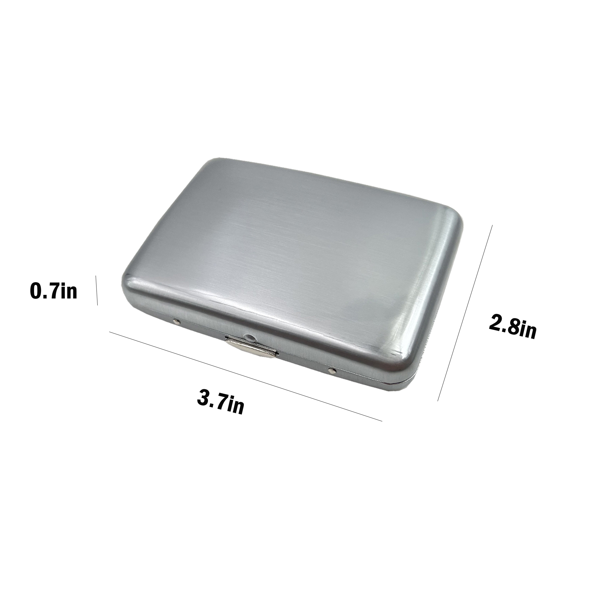 High-Quality Stainless Steel Cigarette and Business Card Case 5