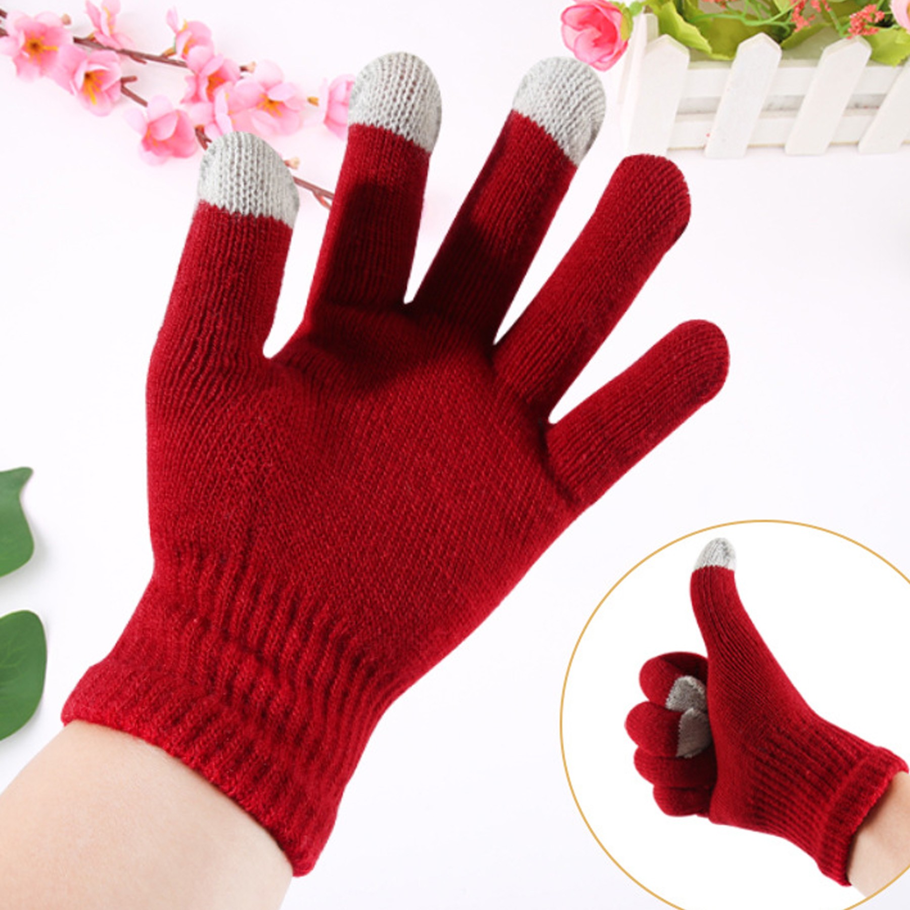 Winter Gloves For Men Women Touch Screen Gloves 5