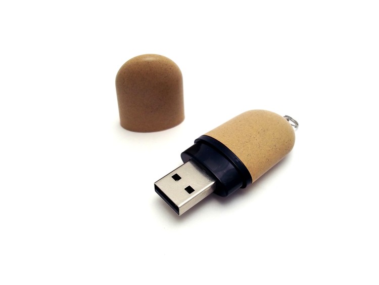 1GB - Eco Friendly Plastic USB Pen Drive 900