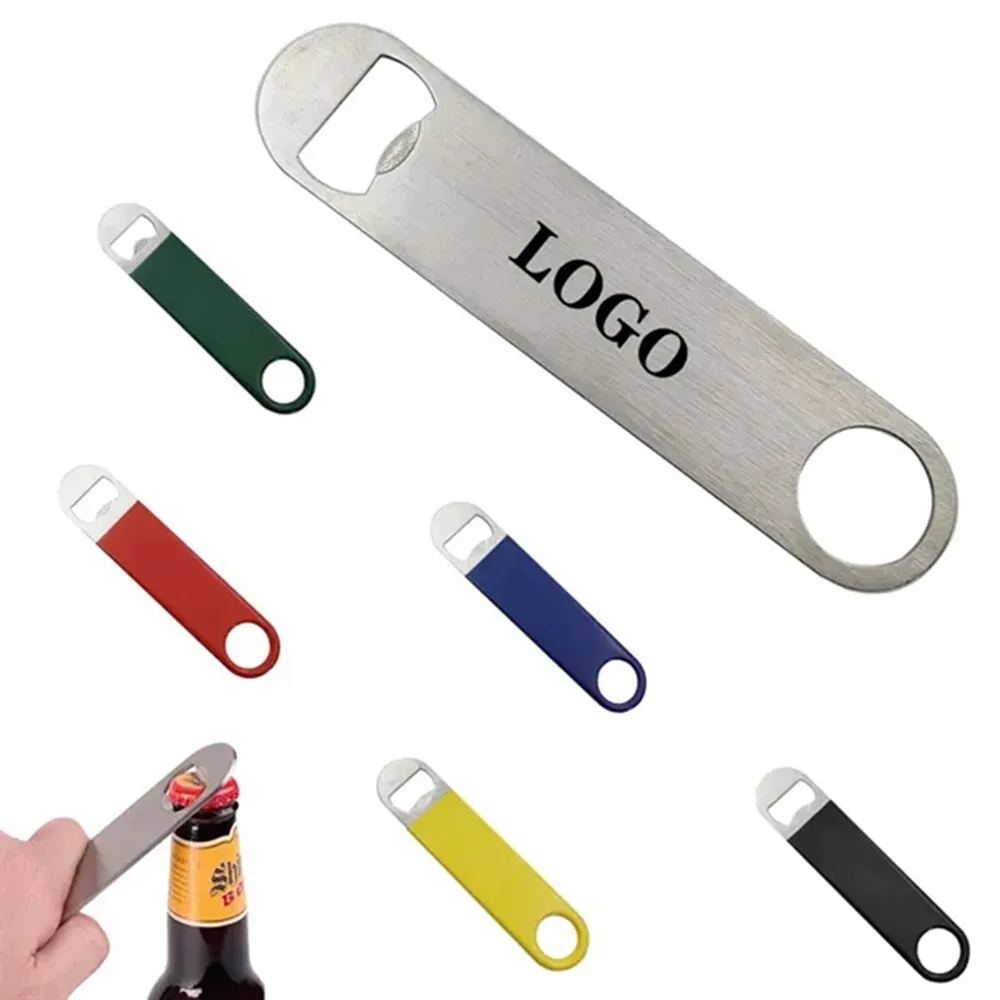 Stainless Steel Flat Bottle Opener 3