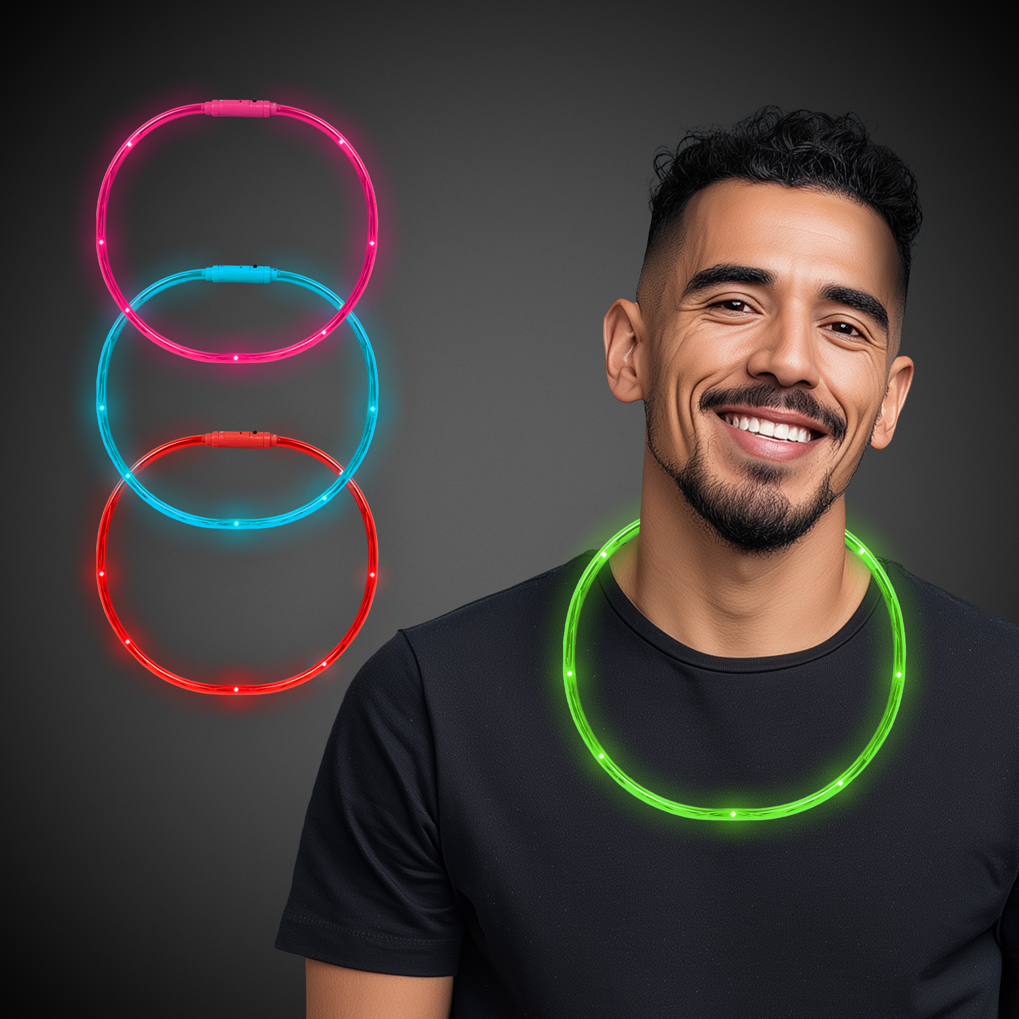Neon LED Necklaces 3
