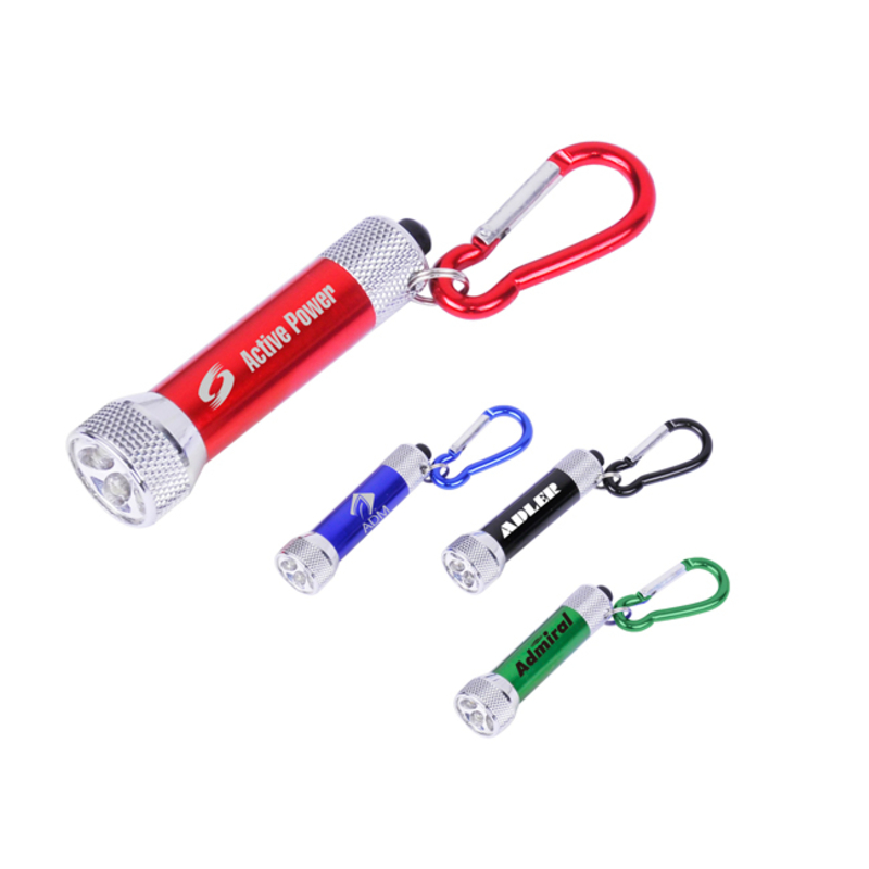 5 LED Flashlight with Carabiner 3