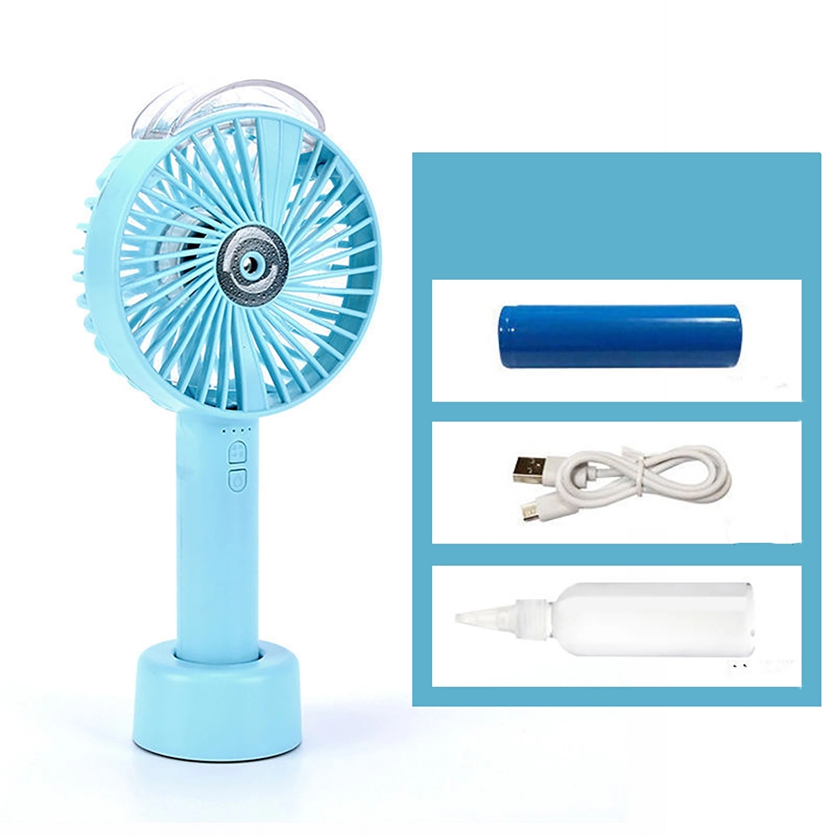 Usb Misting Desk Fan 5