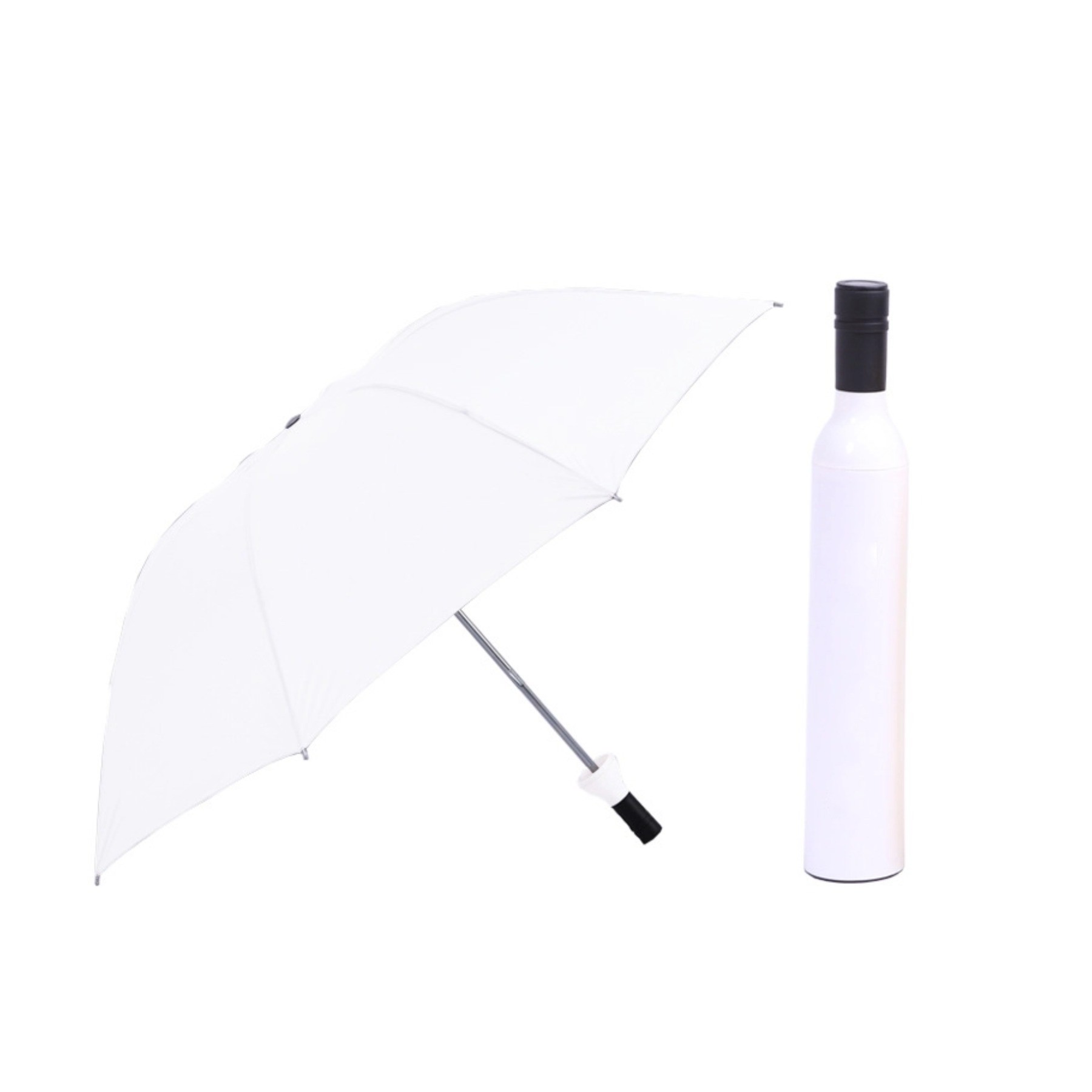 42" Arc Compact Beer Bottle Umbrella 10