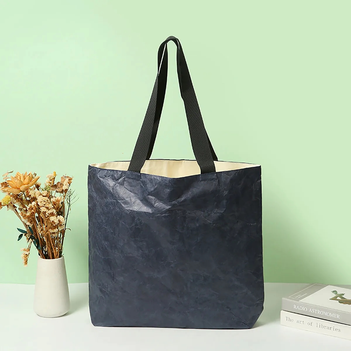 Custom Eco Friendly Washable Paper Totes 3