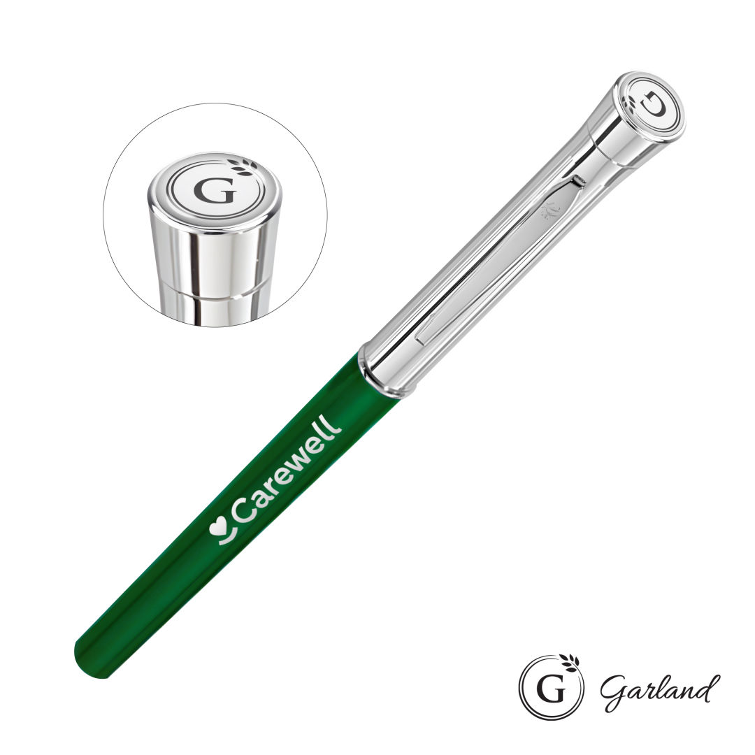 Garland® Monogram Empire Felt Tip Pen - Chrome Accent 6