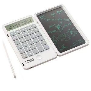 Folding Calculator Writing Tablet 10