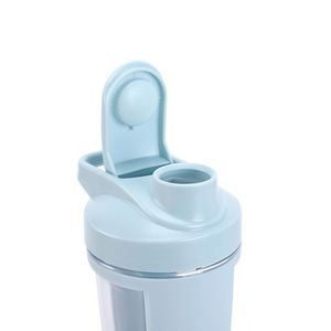 600ml Plastic Bottle With Pill Box 7