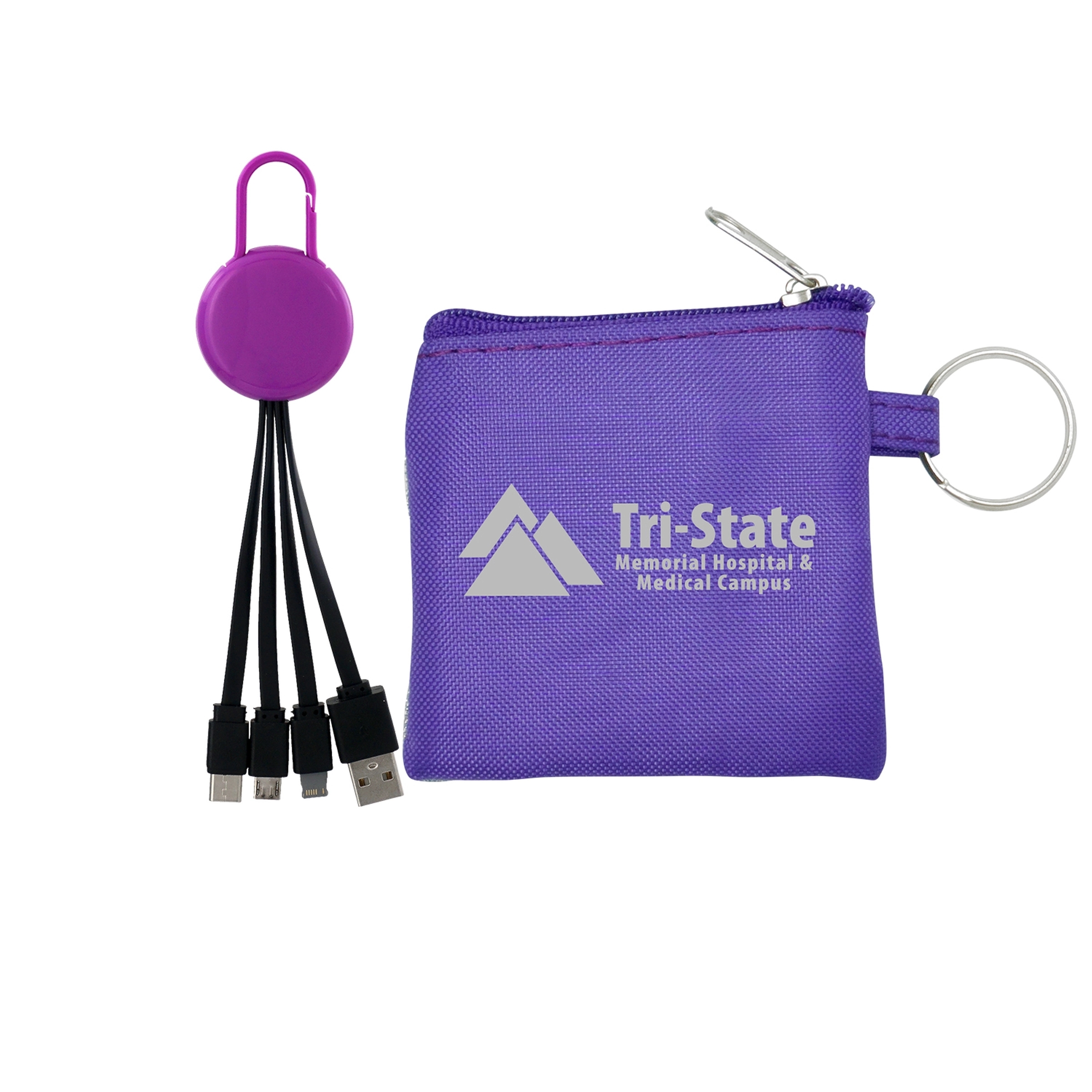 COLORFUL POUCH & CABLE SET 8