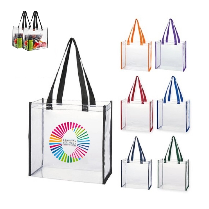 Clear PVC Tote Bag 1