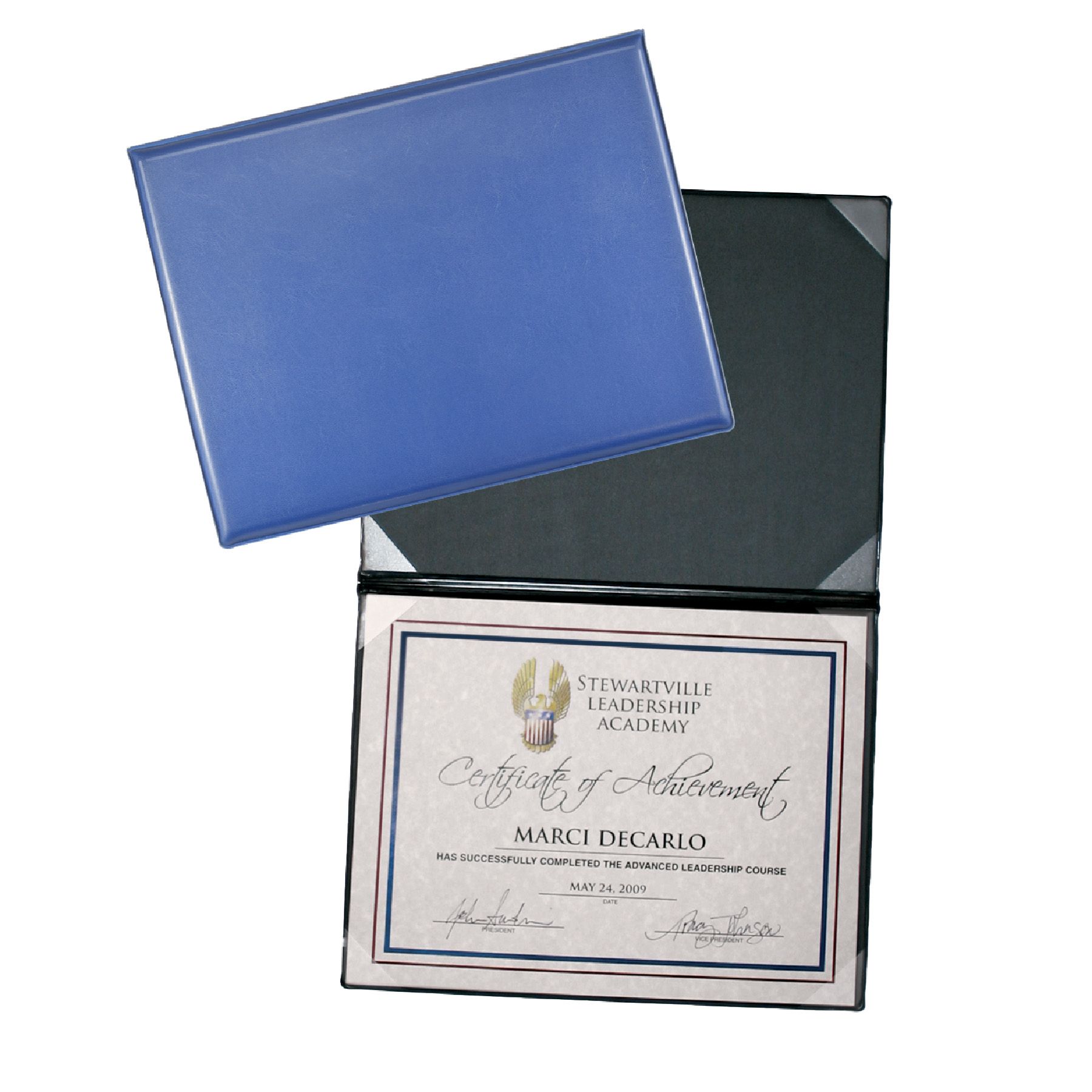 Deluxe Certificate/Diploma Holder - 8 Corners 1