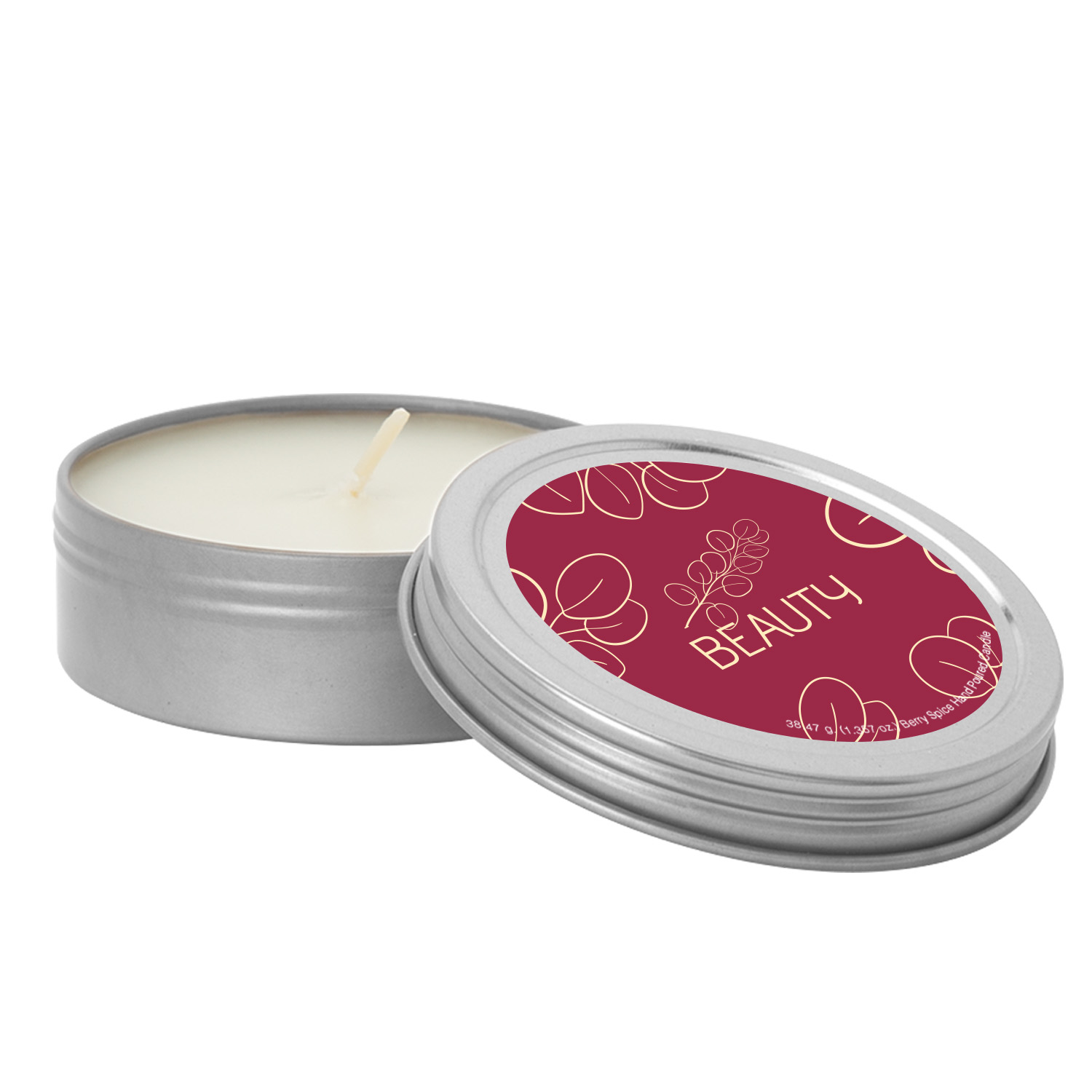 2 oz. Sherman Tin Candle 4