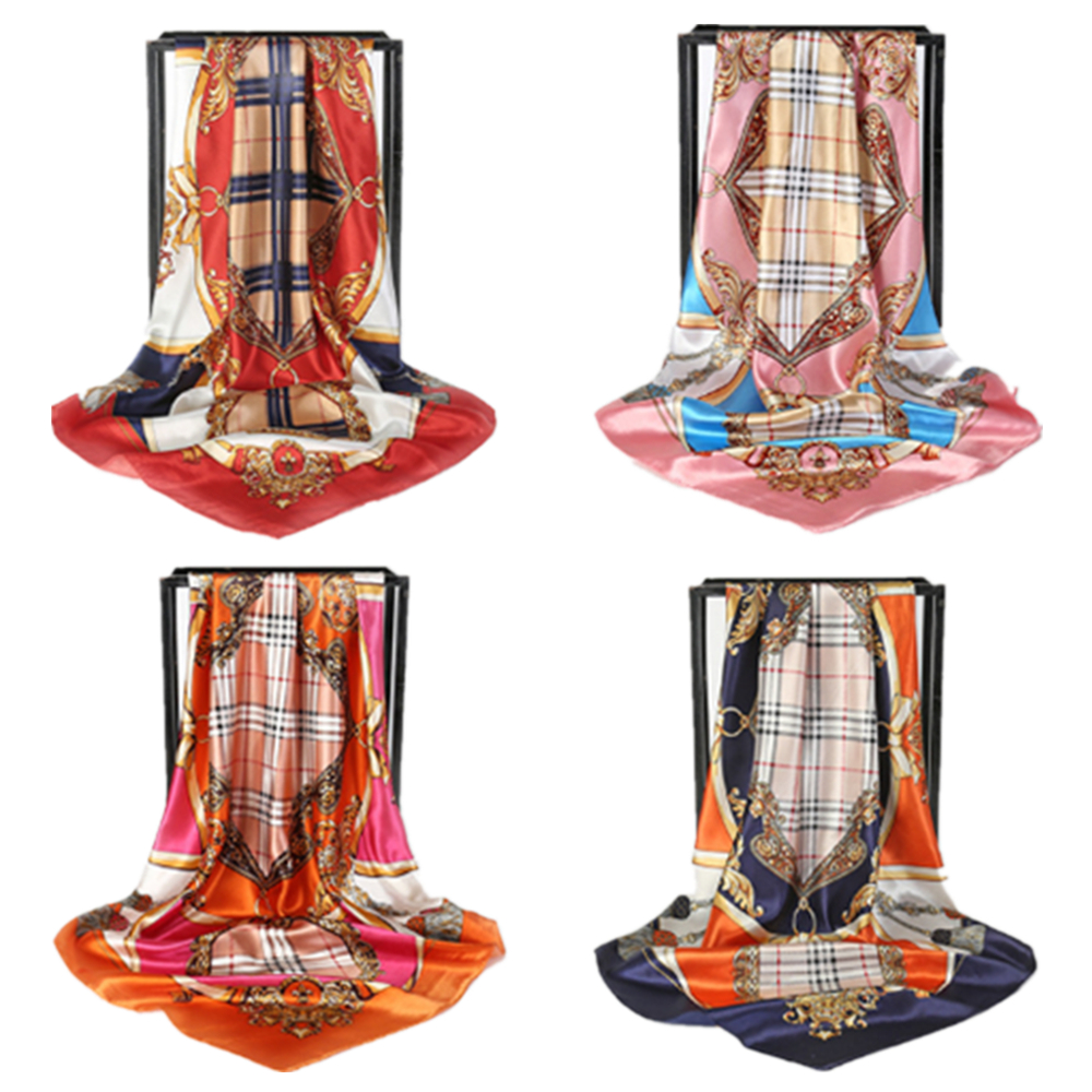 Women's Square Silk Scarves 3