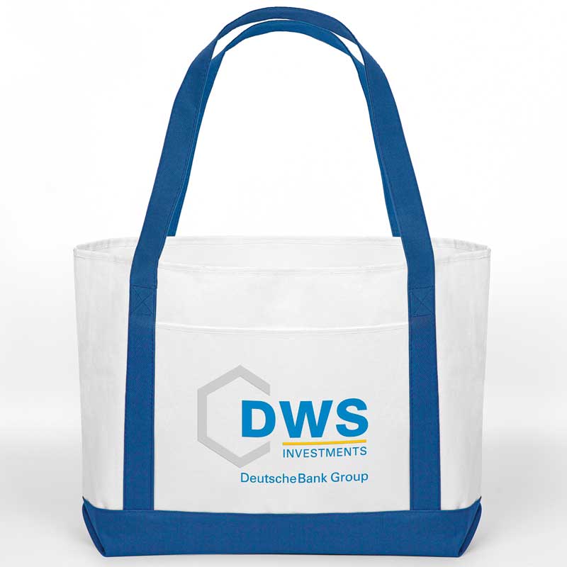 Canvas Beach Bag, custom tote bag with logo imprint 3