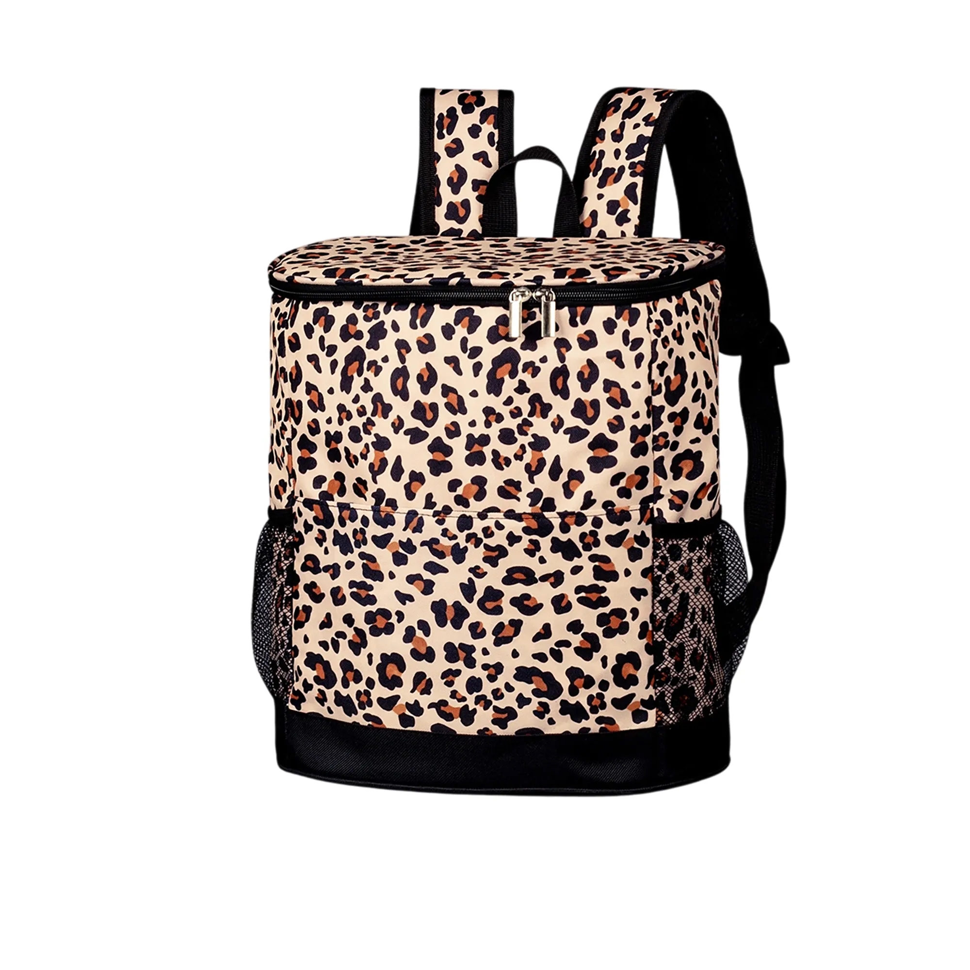 MOQ 20 Backpack-Style Insulated Bag with Double Zippers 4