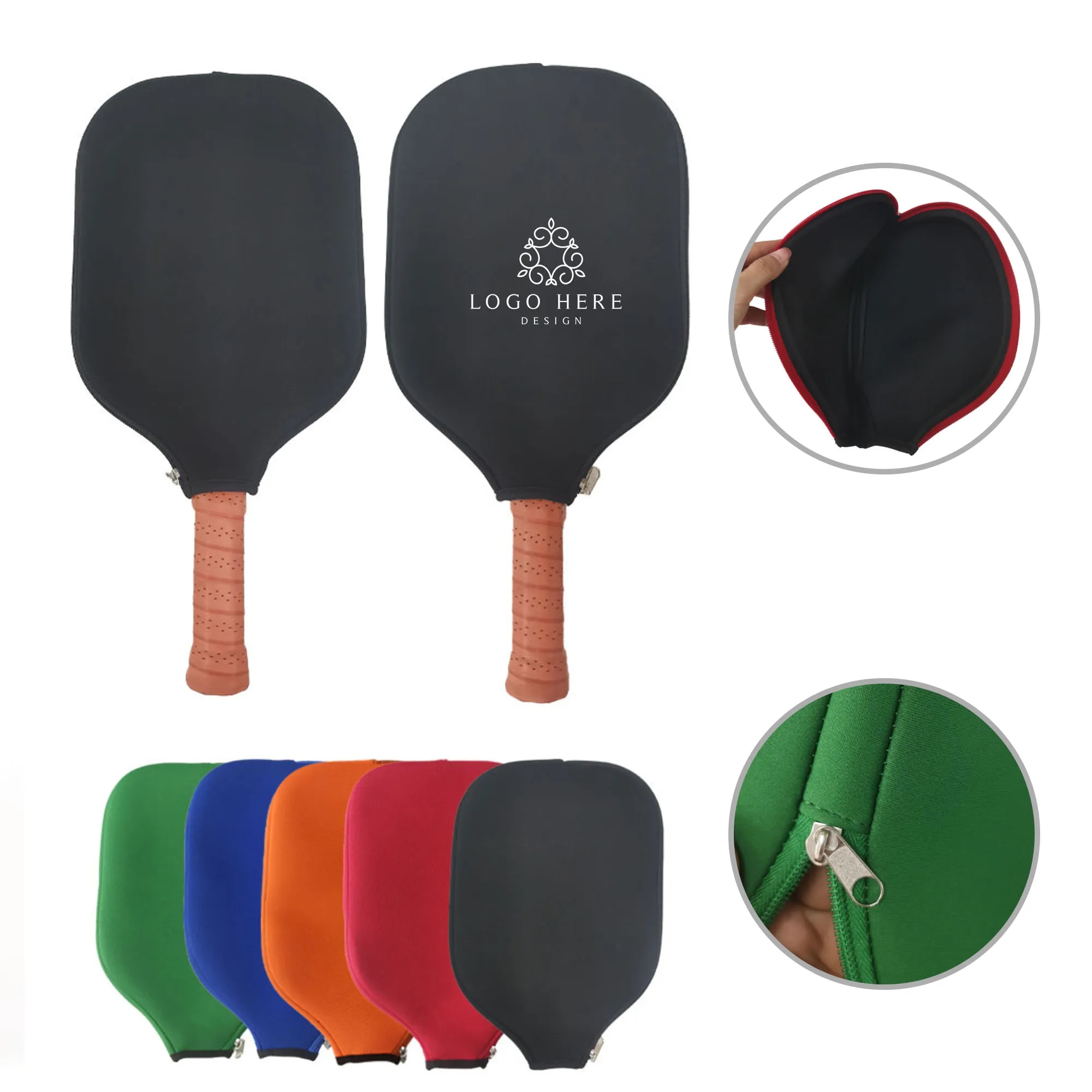 Waterproof Neoprene Pickle Ball Cover 3