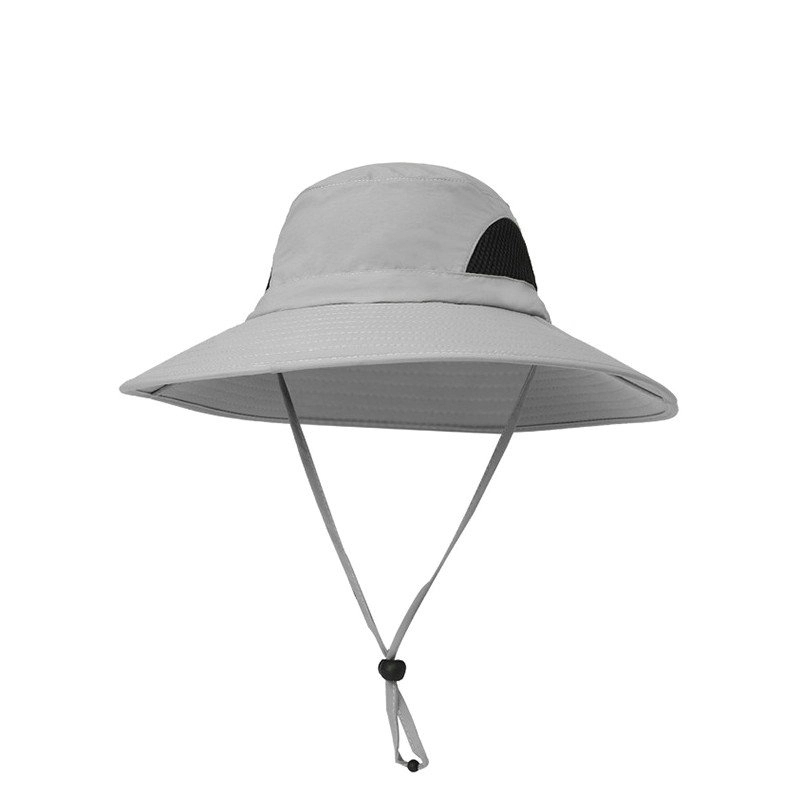Outdoor Fishing Wide Brim Sun Bucket Hat 1