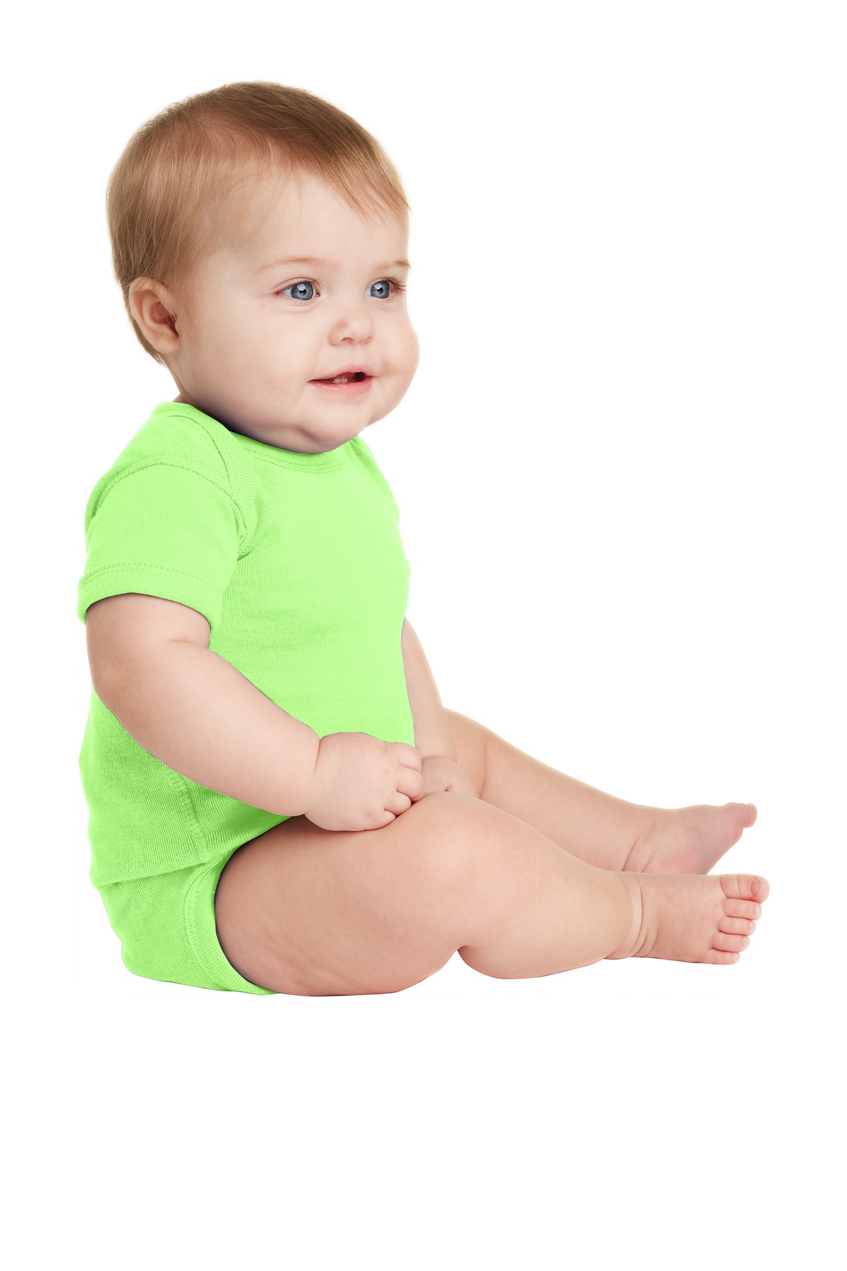 Rabbit Skins Infant Short Sleeve Baby Rib Bodysuit. RS4400 72