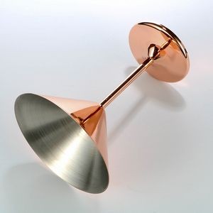 8Oz Copper Electroplated Martini Cup 4