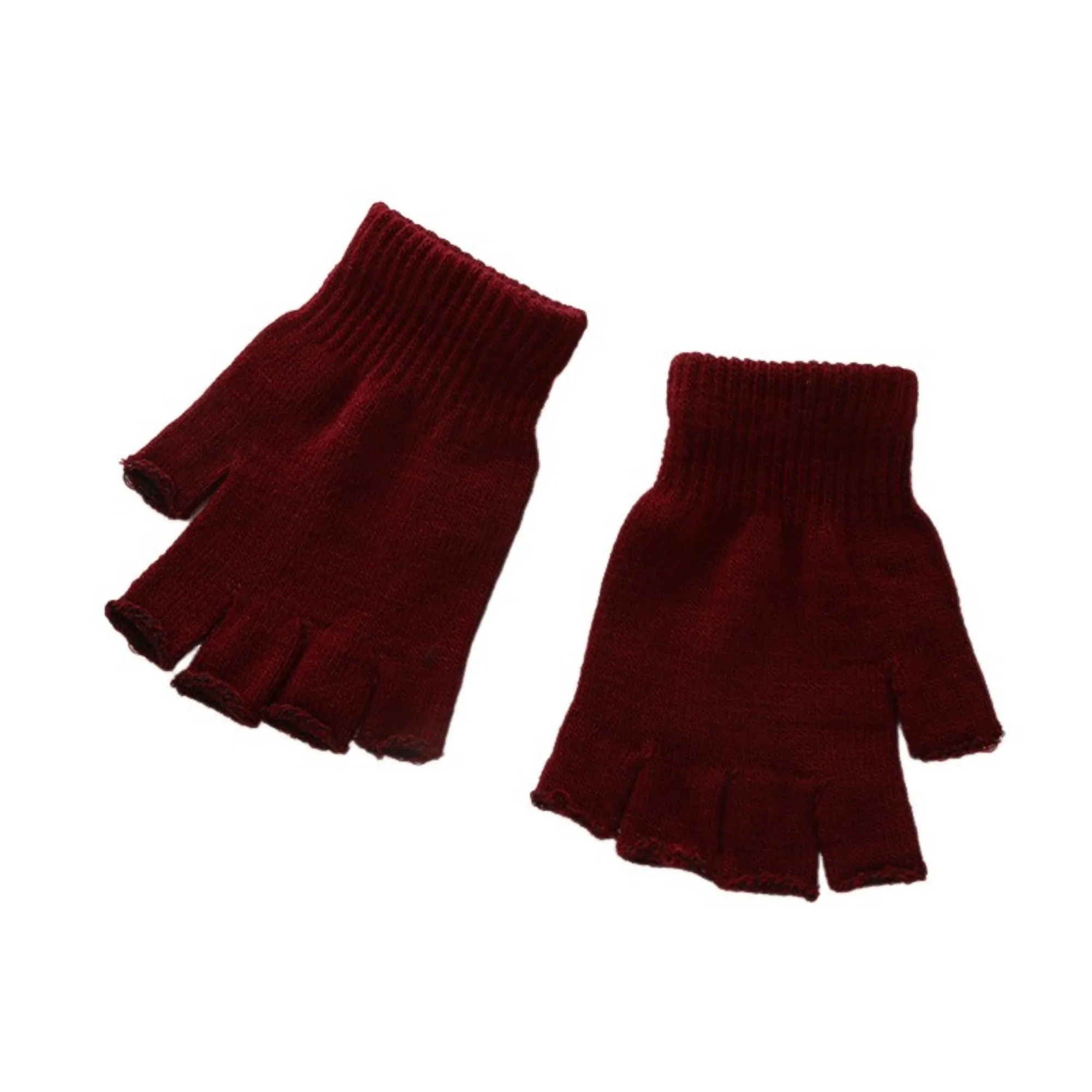 Acrylic Half-Finger Gloves 7