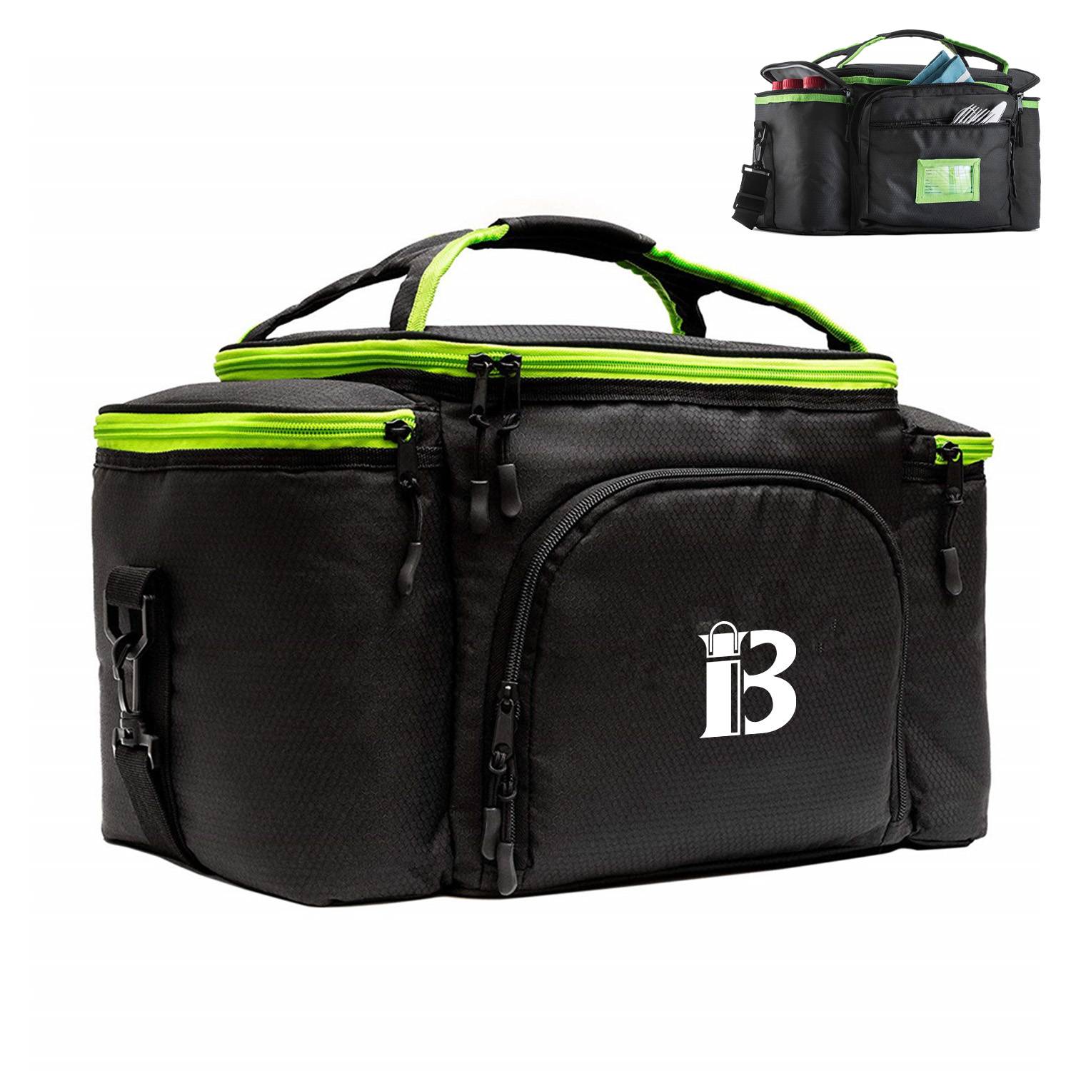 Nylon Large Capacity Insulated Crossbody Bag Cooler 7