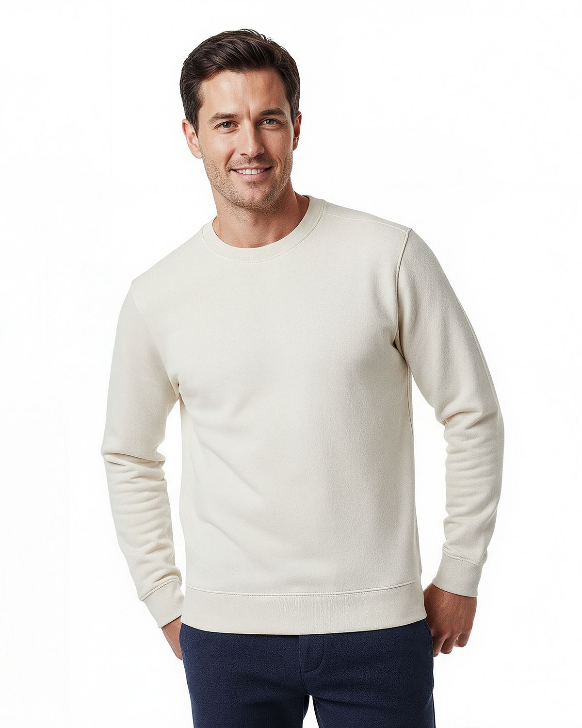 Clique Haven Recycled Mens Crewneck Sweatshirt 6