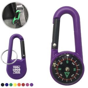 Durable Compass Carabiner With Key Ring 11