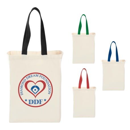 Nebraska 5oz Cotton Canvas Grocery Tote, custom tote bag with logo imprint 14