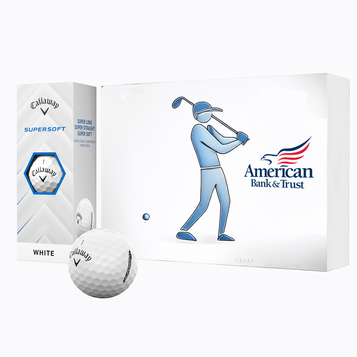 Callaway Super Soft Dozen With Custom Lid