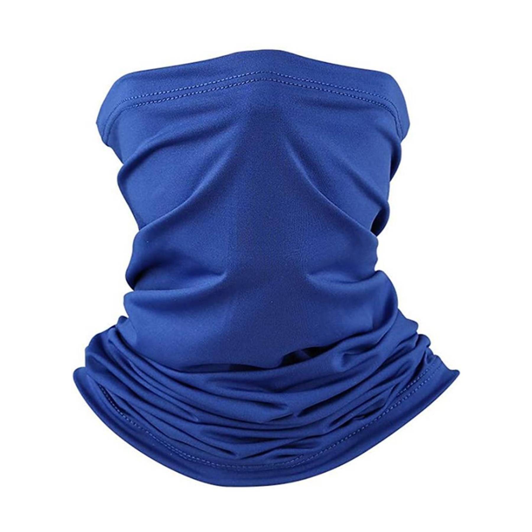 Solid Color Bandanna Face Mask 4