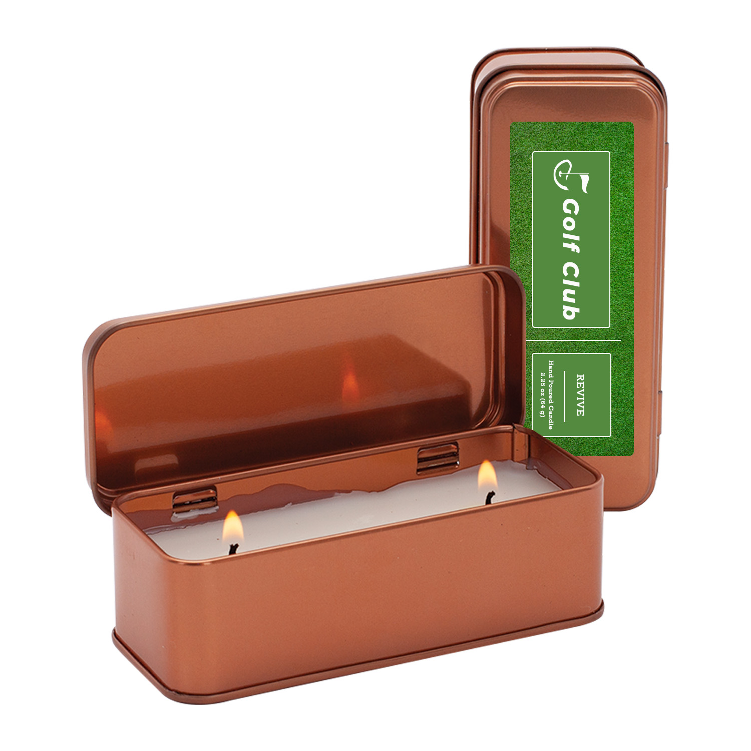 2.25 oz. Lux Copper Candle 4