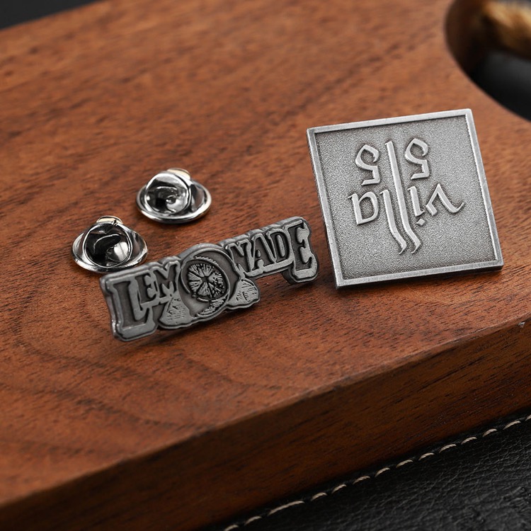 Steel Die Cast Lapel Pin - 1" 2
