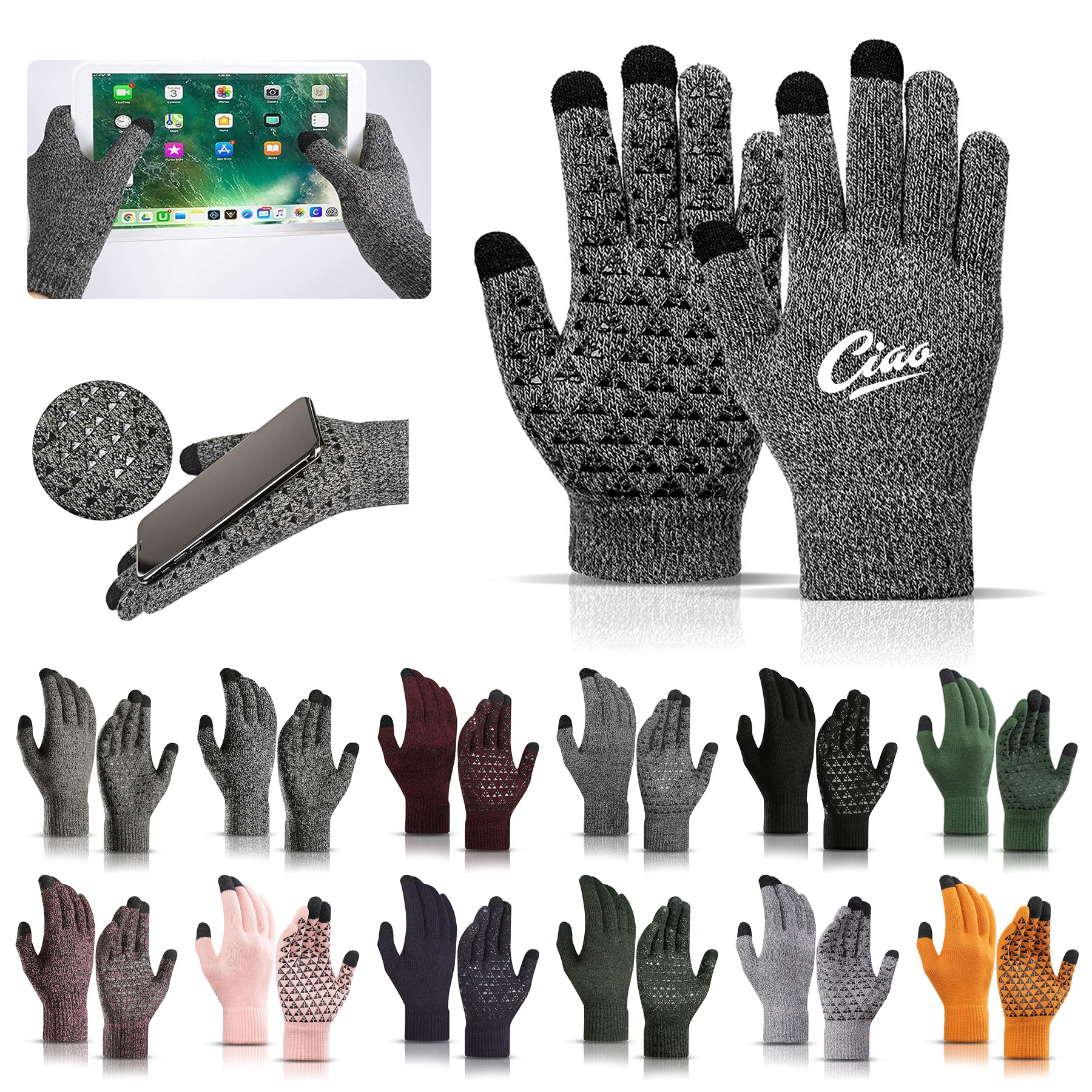 Winter Gloves with Touch Screen 2