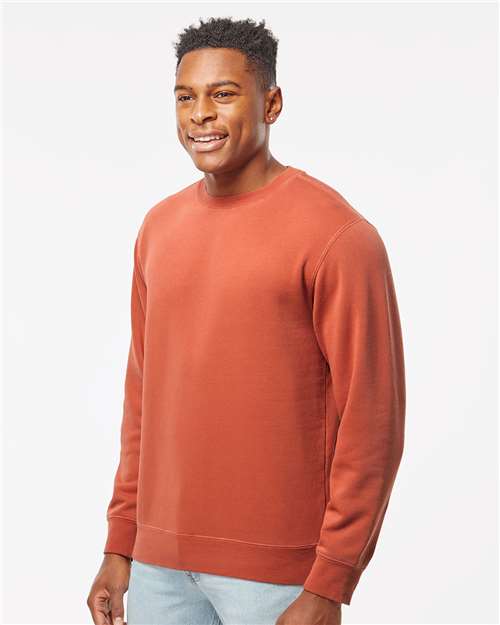 Unisex Midweight Pigment-Dyed Crewneck Sweatshirt - PRM3500 143