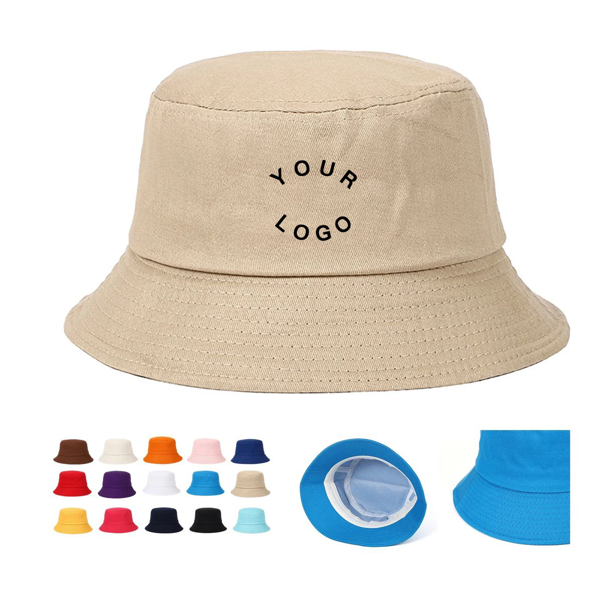 Foldable Cotton Sun Hat with Breathable Fabric 6