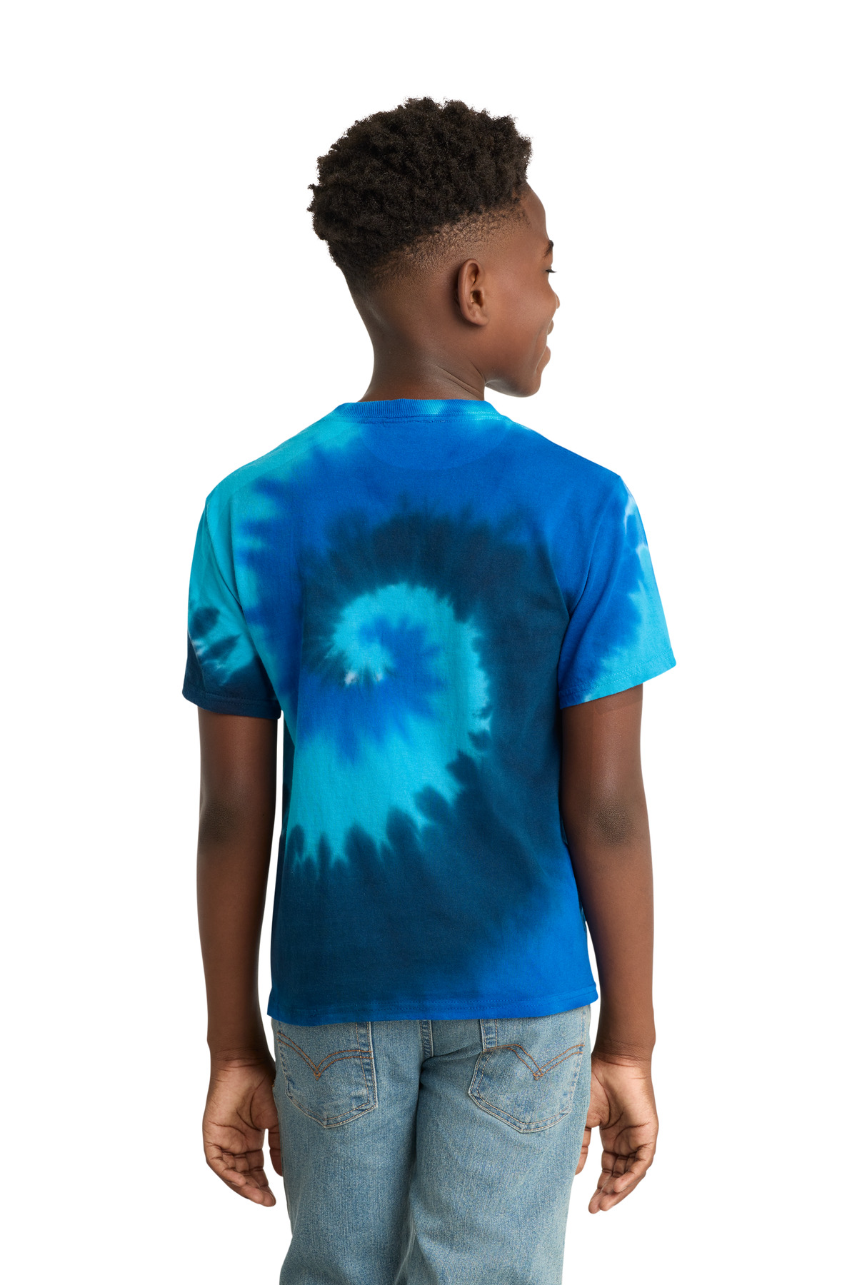 Port & Co Youth Tie-Dye Tee. PC147Y 145