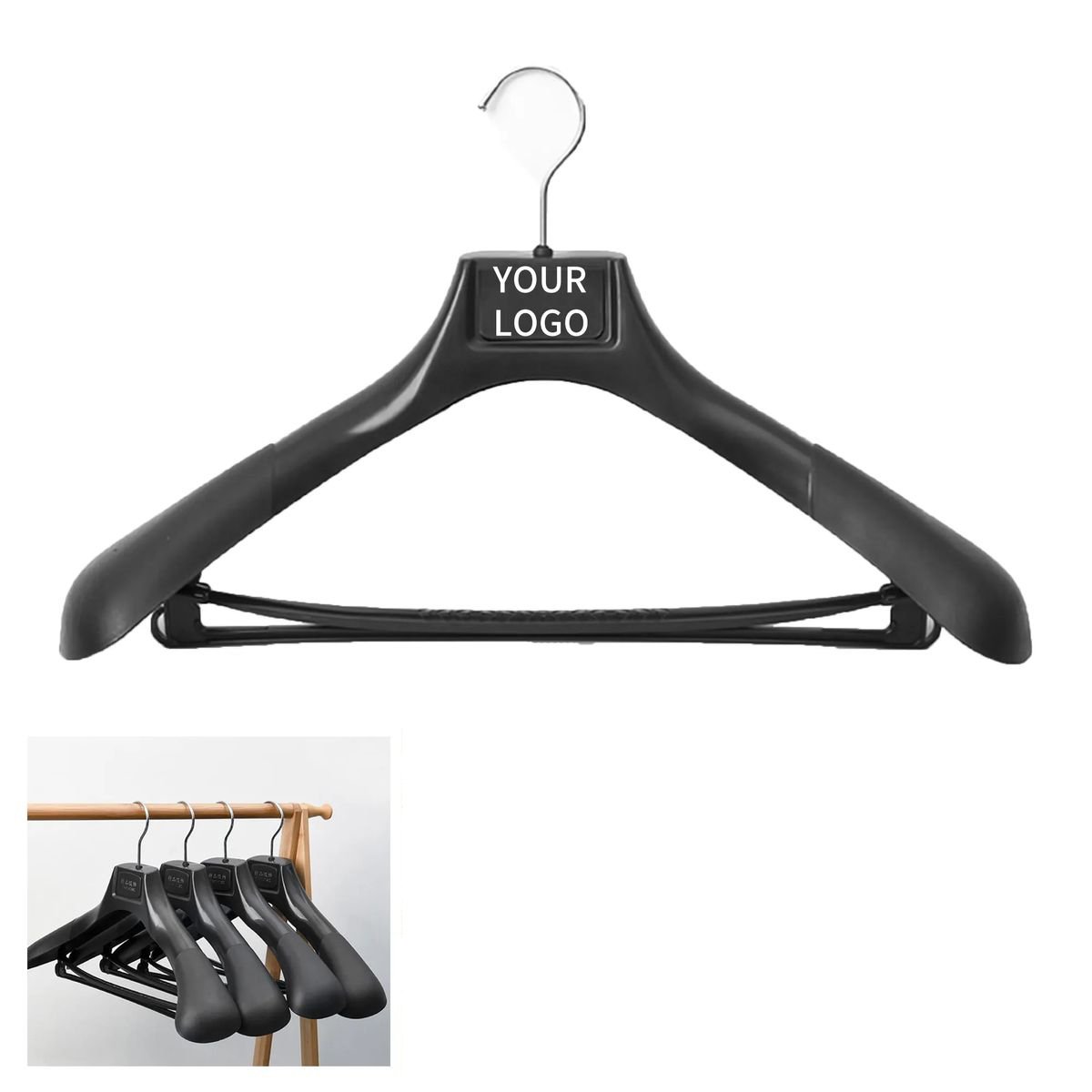 Plastic Lightweight Anti Slip Dress Hanger 2