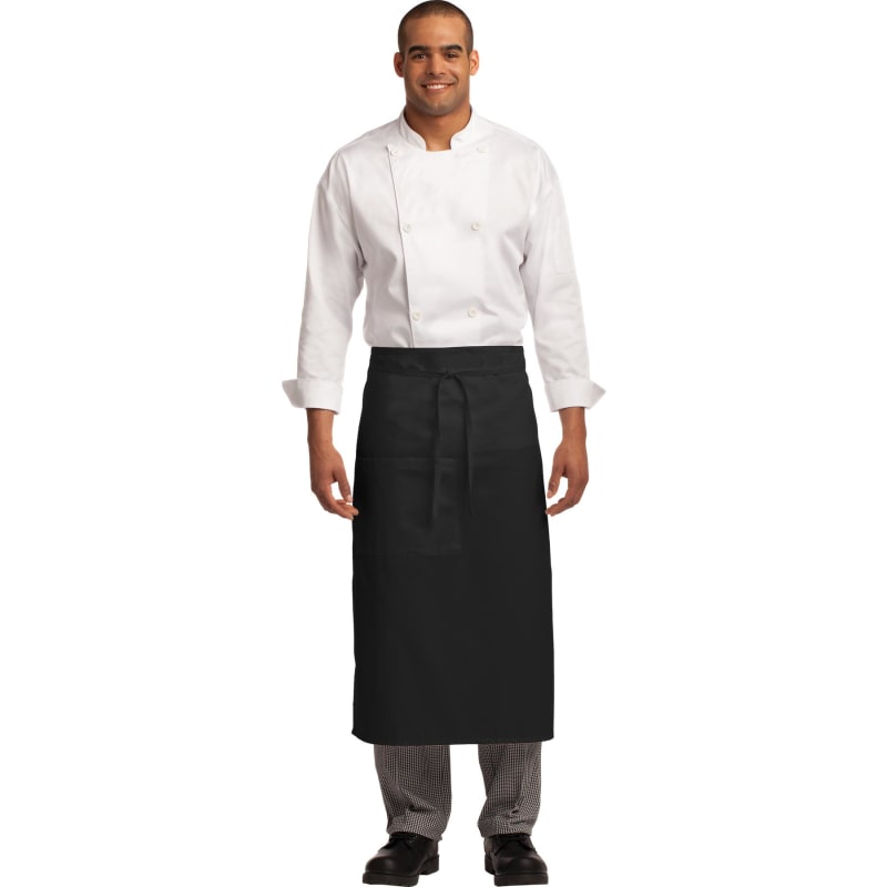 Port Authority Easy Care Full Bistro Apron With Stain Release. 2